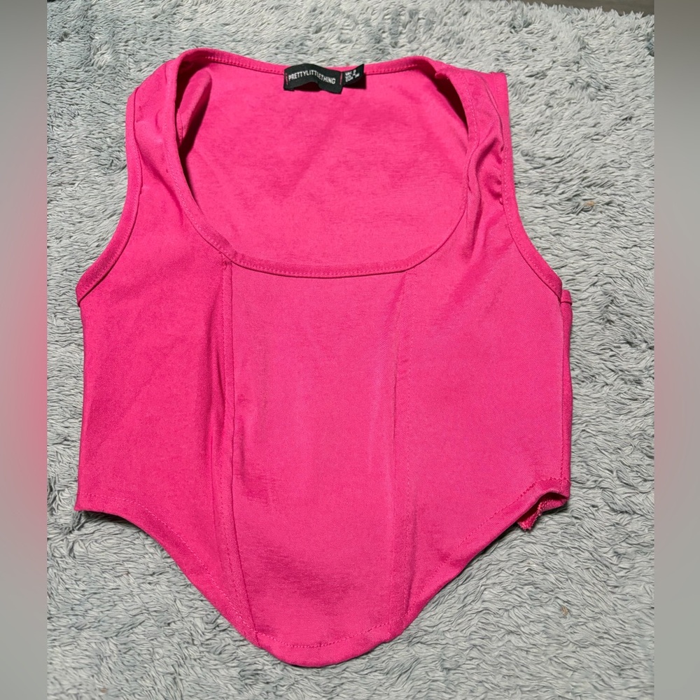 PrettyLittleThing Fuchsia Kids Bodysuit